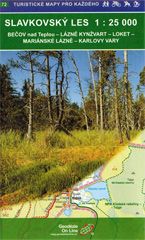 Wanderkarte Kaiserwald / Slavkovský les