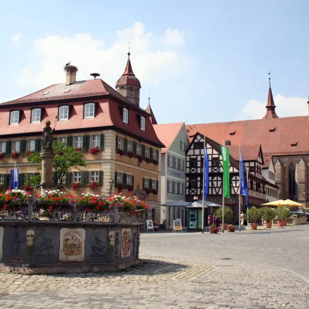 Urlaubsregion Romantisches Franken im Bundesland Bayern