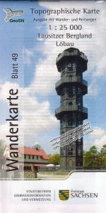Wanderkarte Löbau in der Oberlausitz