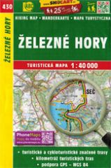 Wanderkarte Železné hory / Eisengebirge