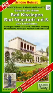 Wanderkarte Bayerische Rhön, Bad Kissingen, Bad Neustadt a.d.S. 