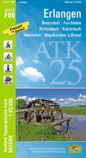 Wanderkarte Erlangen