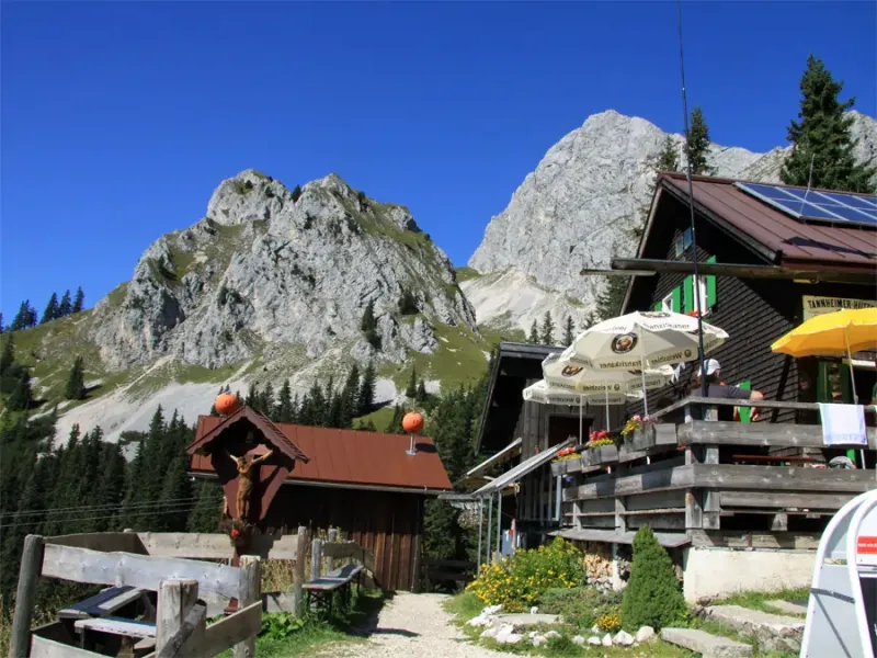 Tannheimer Hütte in der Region Tirol