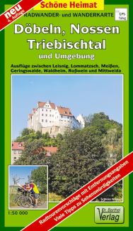Radwanderkarte Nossen und Döbeln
