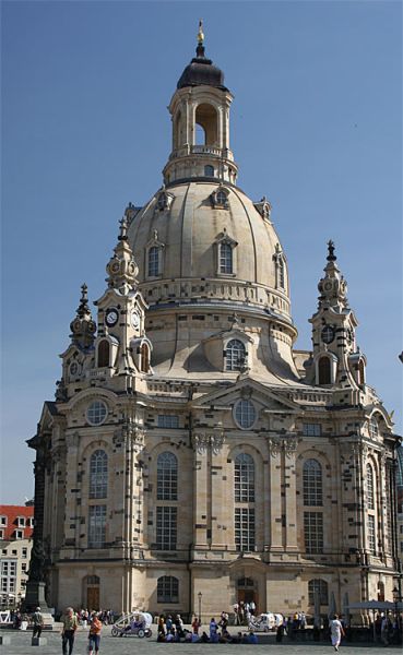 Dresdner Frauenkirche in Sachsen