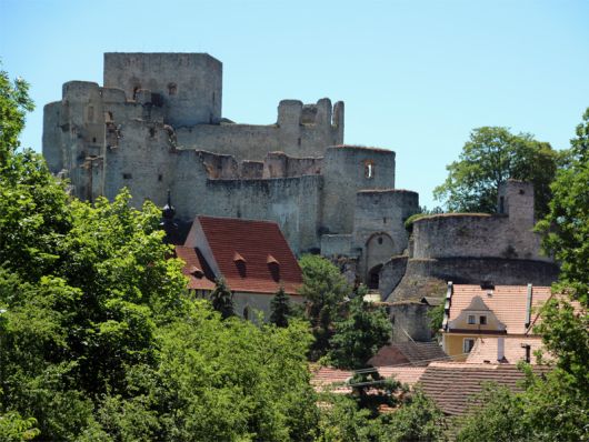 Hrad Rabí (Burgruine Raby) im Böhmerwald