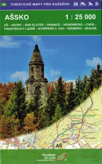 Wanderkarte Asch / Ašsko / Nr. 49 