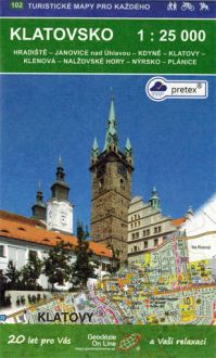 Wanderkarte von Klatovy