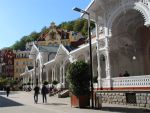 Kurort Karlsbad (Karlovy Vary) im Westböhmen
