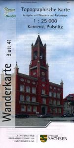 Wanderkarte von Kamenz in der Westlausitz