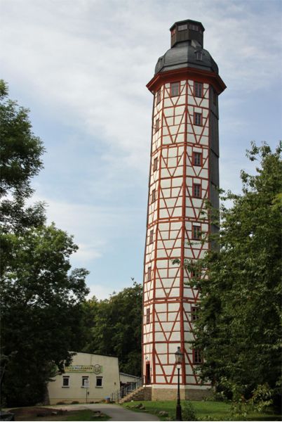 Possen Aussichtsturm in Sondershausen / Thüringen