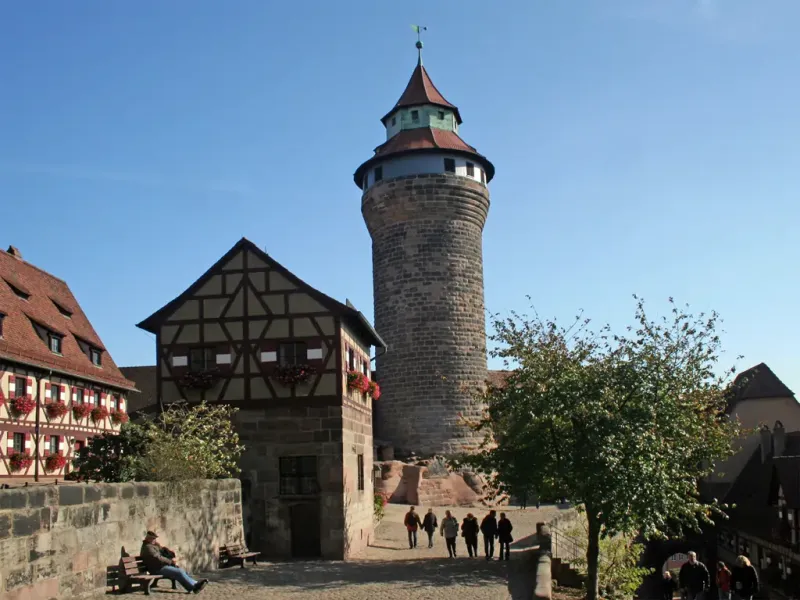 Burg Nürnberg in Franken