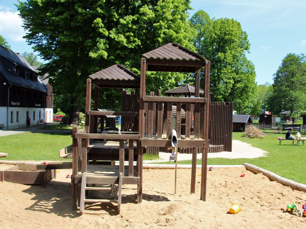 Spielplatz im Wildpark Osterzgebirge