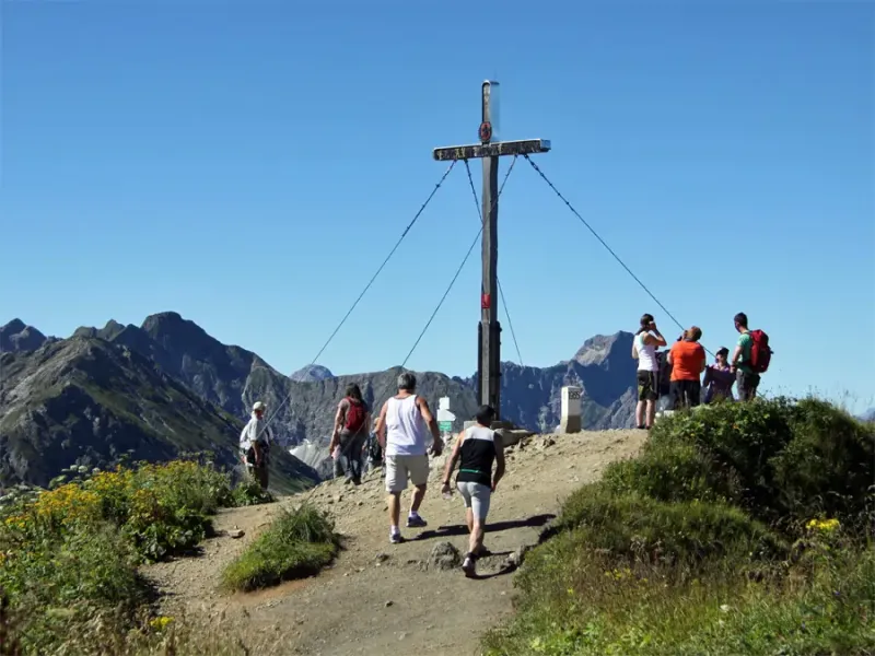 Aussichtsberg Fellhorn in den Allgäuer Alpen