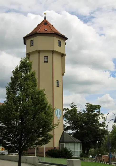 Ballomuseum im ehemaligen Gersthofer Wasserturm