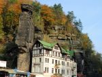 Grenzort Hrensko in der Böhmischen Schweiz