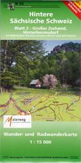 Wanderkarte Hintere Sächsische Schweiz Blatt 2