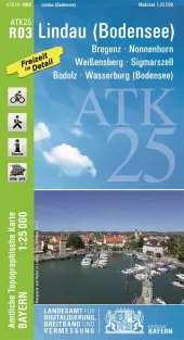 Wanderkarte Lindau am Bodensee