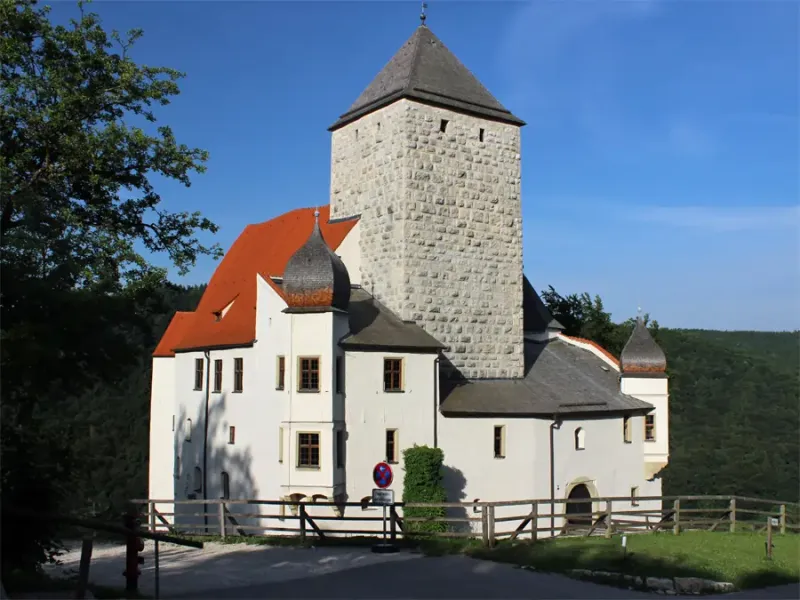 Burg Prunn bei Riedenburg im Altmühltal