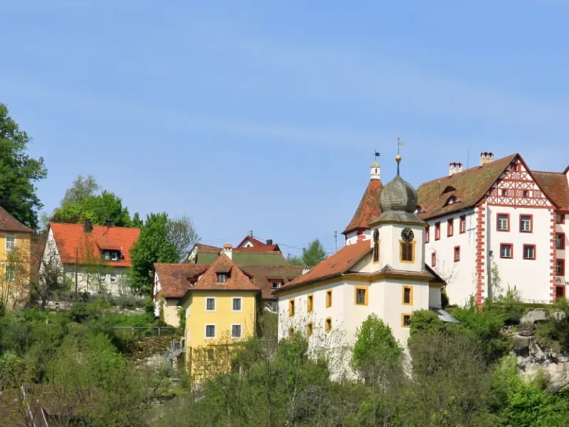 Burg Egloffstein in der Fränkischen Schweiz