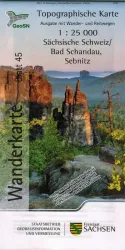 Wanderkarte Hintere Sächsische Schweiz Bl. 2
