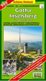 Wanderkarte Gothan und Inselsberg
