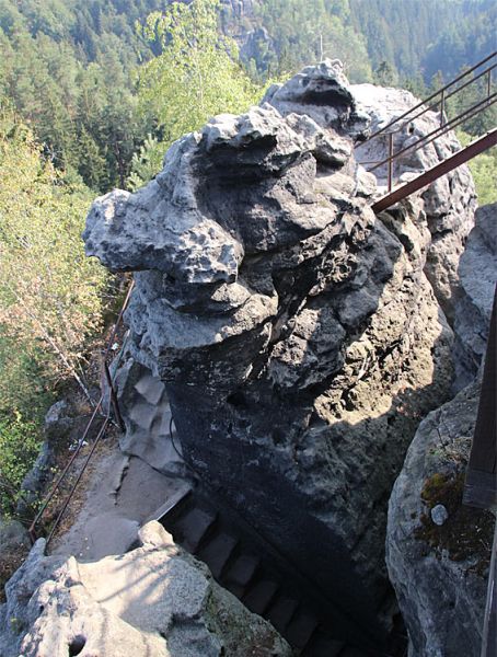 Marienfels bei Dittersbach in der Böhmischen Schweiz