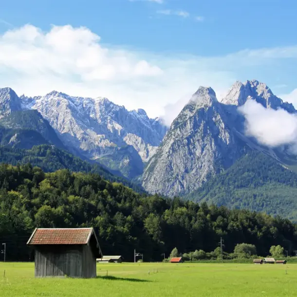 Urlaubsregion Oberbayerische Alpen im Bundesland Bayern