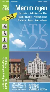 Wanderkarte Memmingen