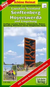 Wanderkarte Senftenberg und Hoyerswerda