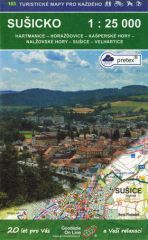 Böhmerwald Gebiet Sušicko / Schüttenhofen