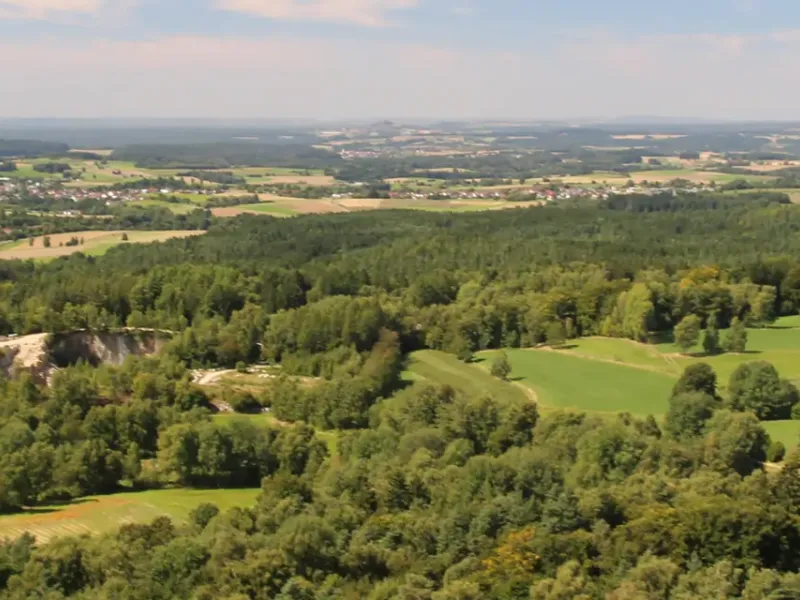Aussicht von der Burg Floessenburg
