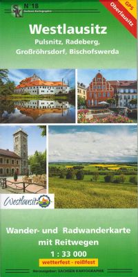 Wanderkarte Westlausitz: Pulsnitz und Radeberg 