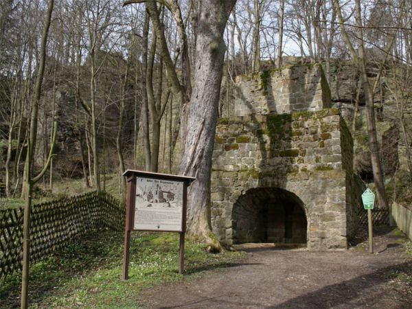 Hochofen "Hoher Ofen Brausestein" in Bietatal