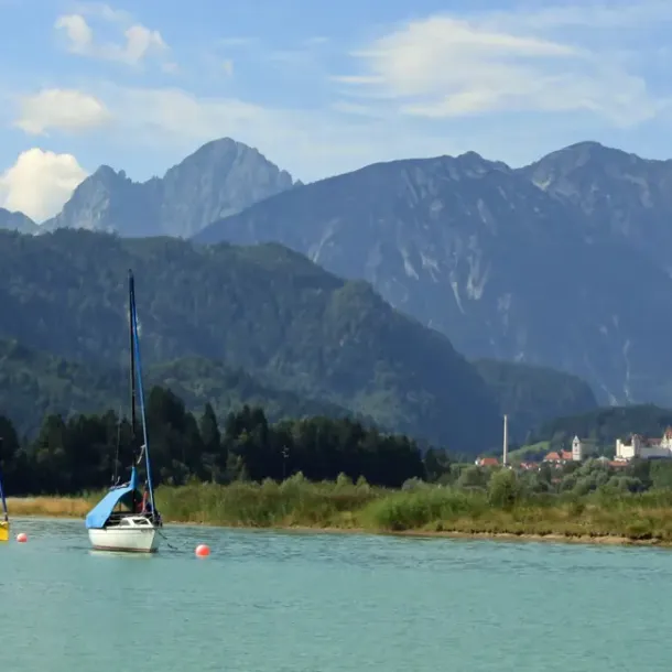 Allgäu im Bezirk Schwaben in Bayern
