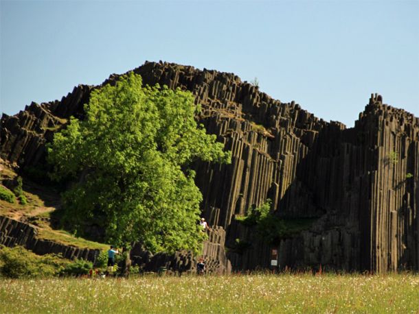 Panská skála (Herrenhausfelsen) in der Böhmischen Lausitz