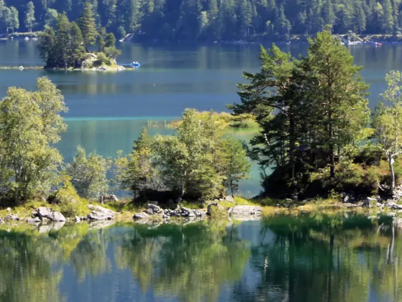 Eibsee in Oberbayern