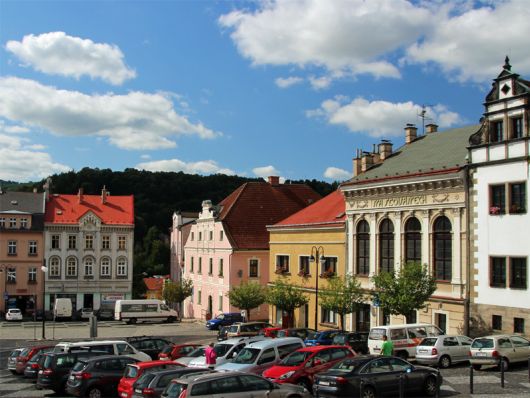 Benešov (Bensen) in der Böhmischen Lausitz