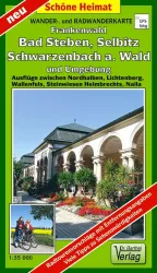 Wanderkarte Naturpark Frankenwald mit Bad Steben, Selbitz - Barthel Verlag