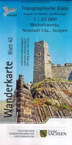 Wanderkarte Bischofswerda, Neustadt / Sachsen
