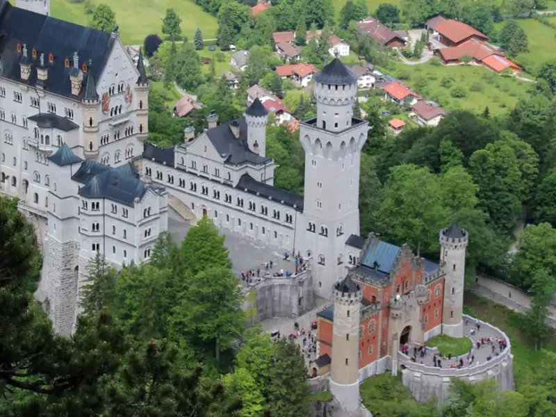 Schloss Neuschwanstein im Allgäu