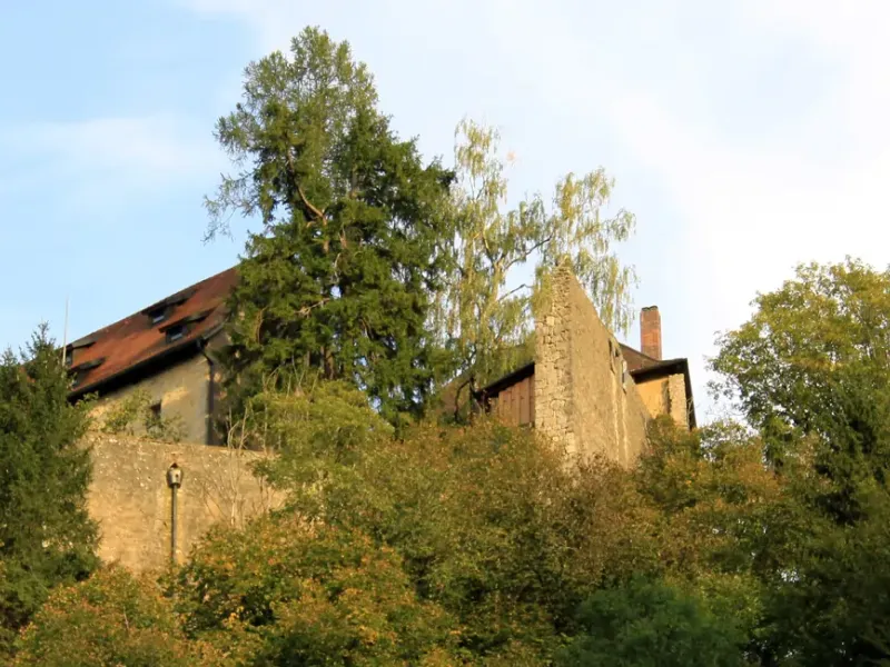 Burg Rabeneck im Tal der Wiesent