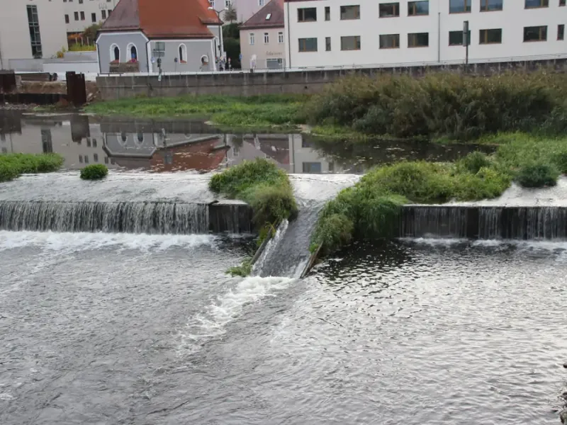 Naab - linke Nebenfluss der Donau in der Oberpfalz