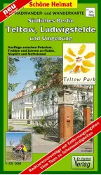 Wanderkarte Südliches Berlin, Teltow, Ludwigsfelde vom Verlag Barthel
