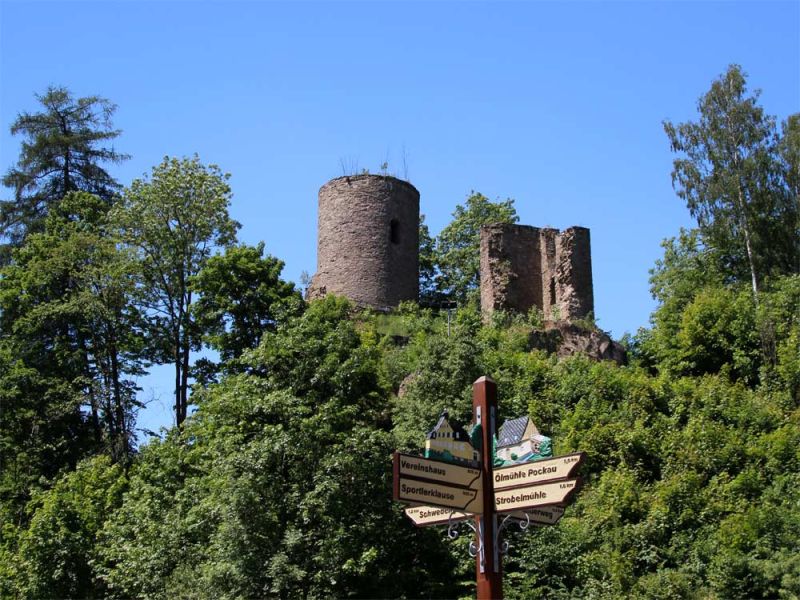 Ruine Niederlauterstein im Pockautal