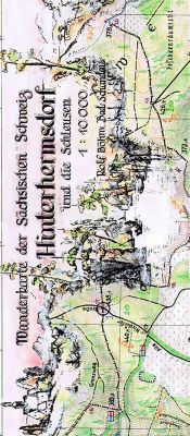 Wanderkarte Hinterhermsdorf vom Böhmverlag