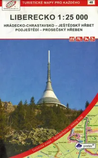 Wanderkarte Liberec / Liberecko 