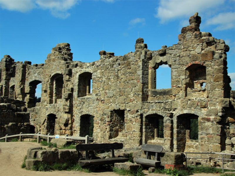 Burg- & Klosterruine Oybin / Oberlausitz