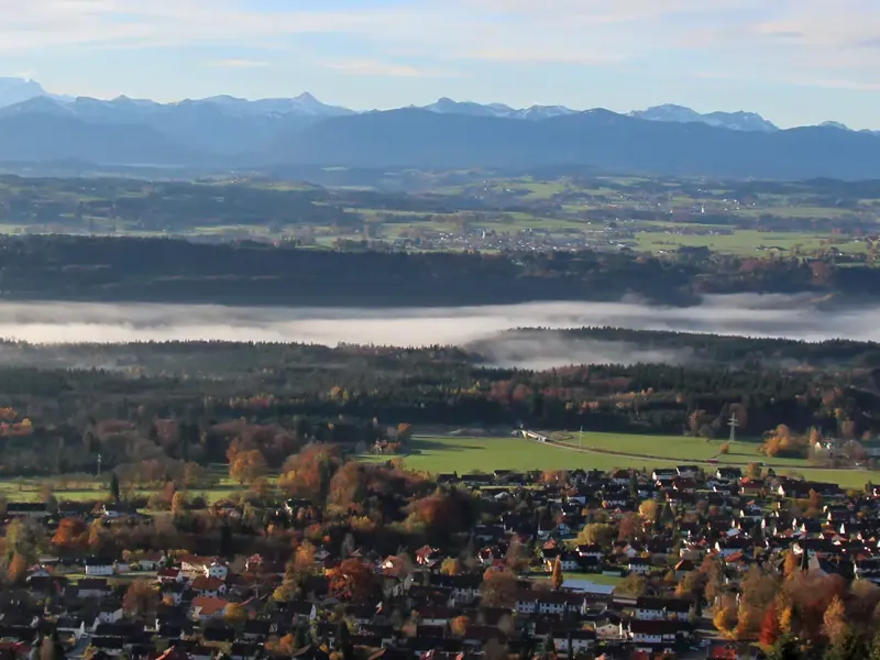 Hoher Peißenberg in Oberbayern
