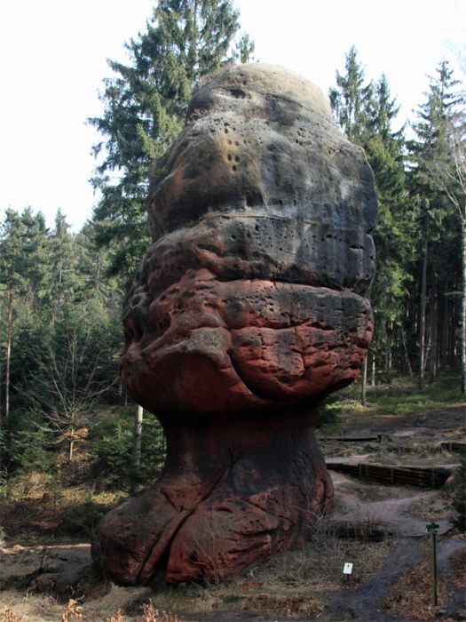 Fels Kelchstein in Oybin